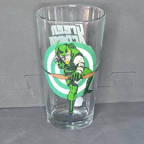 Toon Tumblers Green Arrow DC Tumbler Glass Collectible 2010s - Picture 1 of 7